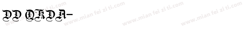 DD QKDA字体转换